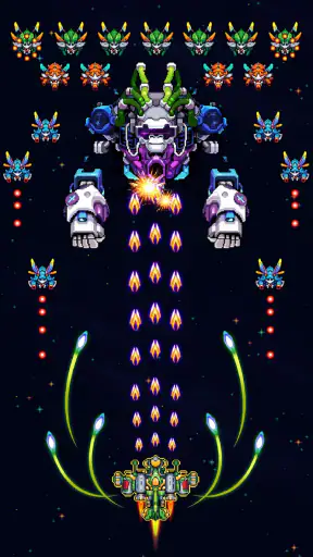 ファルコン: クラシック宇宙インベーダーアーケードゲーム screenshot