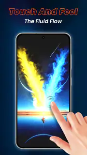 フルイドマジック: 3Dライブ壁紙 screenshot 2