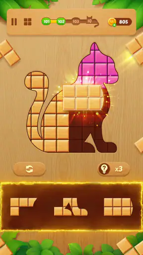 ブロッククラッシュ：ブロックパズル screenshot