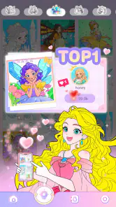 プリンセスゲーム：ファンタジーぬりえ screenshot 2