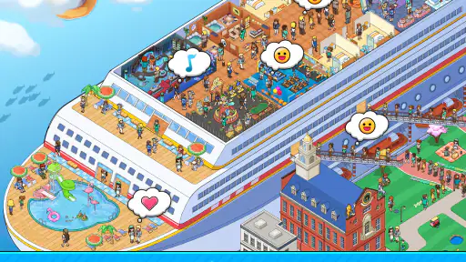 マイクルーズ： 船シミュレーション タイクーン 放置ゲーム screenshot 8