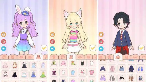マイ・ドレッシードール：可愛い着せ替え＆ドール作成 screenshot 8