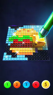 マジックダイヤモンドアート:数字で塗り絵 screenshot 5