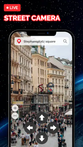 ライブ地球地図 - サテライト，ストリートビュー screenshot