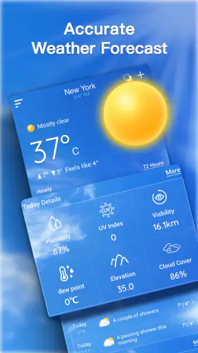 ライブ天気予報：2021年の正確な天気 screenshot