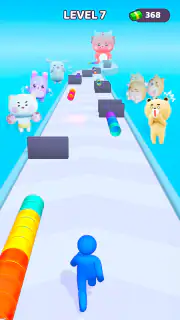 レイヤーマン3D:走って収集 screenshot 3