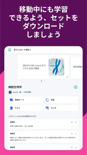 単語帳メーカーで英語勉強 Quizlet クイズレット screenshot