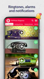 古い電話: 着信音 screenshot 2