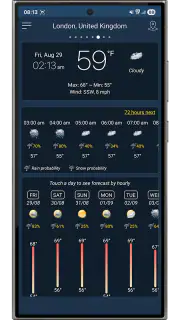 天気 – 正確な予報 screenshot 2