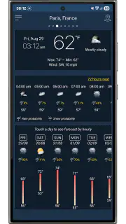 天気 – 正確な予報 screenshot 7