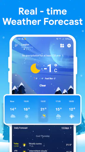 天気予報 – レーダー & ウィジェット screenshot