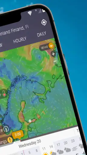 天気予報レーダー。天気予報 & 地図 screenshot