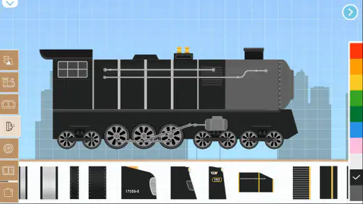 子供のためのレンガ列車ゲーム-子供の電車ゲーム列車鉄道ゲーム screenshot 2