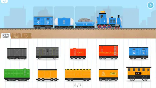 子供のためのレンガ列車ゲーム-子供の電車ゲーム列車鉄道ゲーム screenshot 6