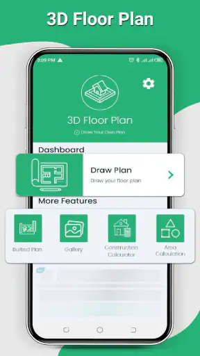 床を描く、3Dフロアプランのアイデア screenshot