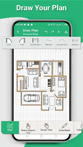 床を描く、3Dフロアプランのアイデア screenshot