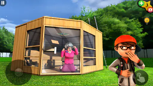 怖い先生 3D screenshot