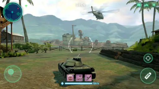 戦争兵器：戦車軍事ゲーム (War Machines) screenshot