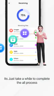 携帯電話の転送 私のデータをコピー screenshot 4