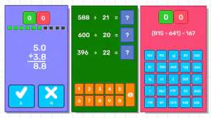 数学ゲーム - たし算、ひき算、かけ算、わり screenshot 7