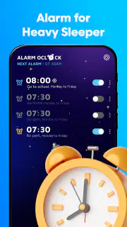 時間アプリ - 私の目覚まし時計 - 音楽目覚まし時計 screenshot 1