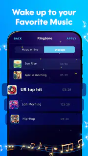 時間アプリ - 私の目覚まし時計 - 音楽目覚まし時計 screenshot 2