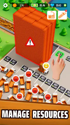 木こりの帝国・放置ゲーム screenshot