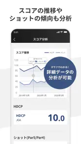 楽天ゴルフスコア管理　GPS距離・高低差の計測・スイング解析 screenshot 7