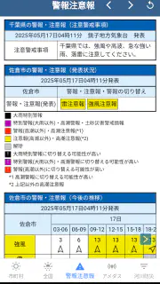 気象庁天気・防災情報 screenshot 6