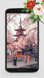 浮世絵壁紙 - 和風の日本画・名画 高画質待ち受け screenshot 8