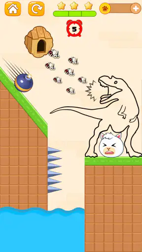 犬蜂救助 - ドージェを救え screenshot