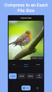 画像圧縮 写真サイズ縮小 MB→KB screenshot 2