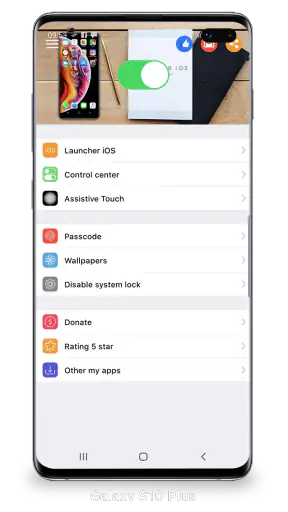 画面のロックと通知iOS 15 screenshot