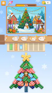 色塗りパズル: Painting Sort Color screenshot 2