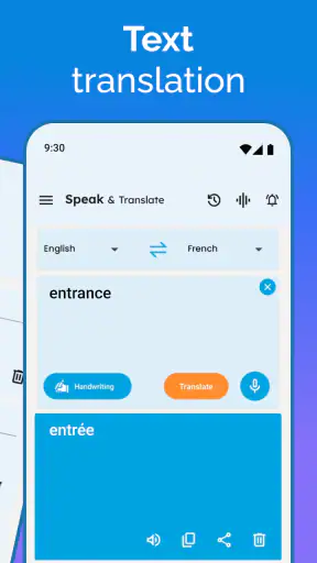 言語を話したり翻訳したり screenshot