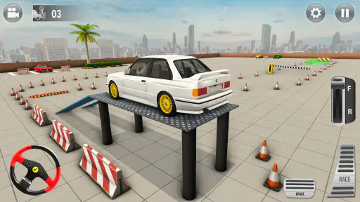 車 駐車場 ゲーム 3D: 車 ゲーム screenshot