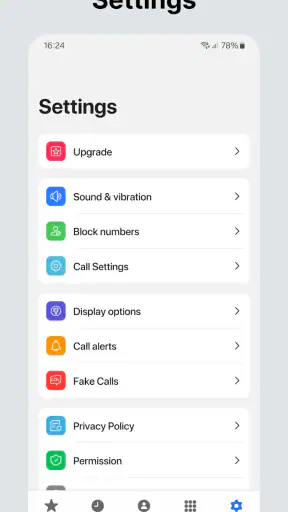 電話 - ダイヤラーと通話画面 screenshot