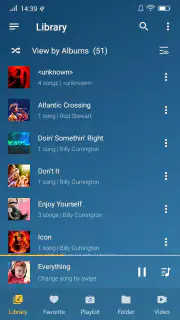 音楽プレーヤー - オーディオプレーヤーとベースブースター screenshot 4