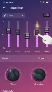 音楽プレーヤー - オーディオプレーヤーとベースブースター screenshot 7