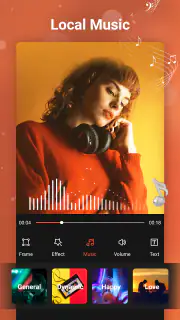 音楽付きのフォトビデオメーカー screenshot 3