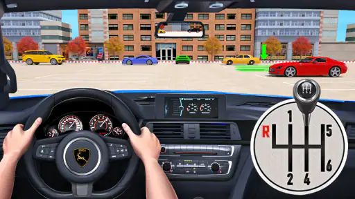 駐車場シミュレーターカーゲーム：オフラインドライビングゲーム screenshot