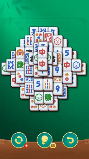 麻雀ソリティア クラシック ゲーム screenshot