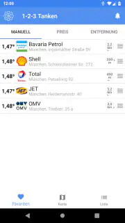 1-2-3 Tanken - Benzinpreise screenshot 5