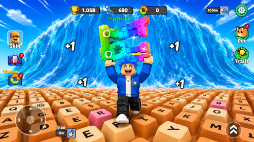 +1 Speed Obby Clicker screenshot 6
