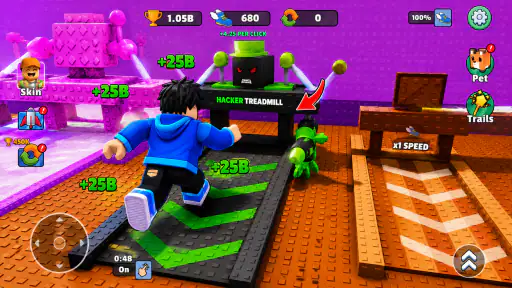 +1 Speed Obby Clicker screenshot 7