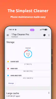 1Tap Cleaner Pro (Dutch) screenshot 2