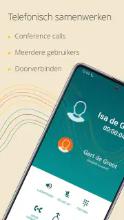 2 of meer telnrs op 1 mobiel. screenshot 4