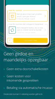 2 of meer telnrs op 1 mobiel. screenshot 6
