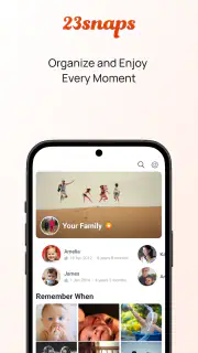 23snaps: Private Family Album screenshot 2