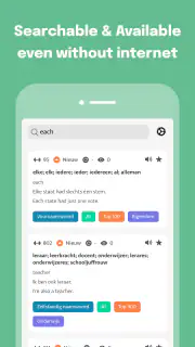 3000 Most Common Dutch Words screenshot 6
